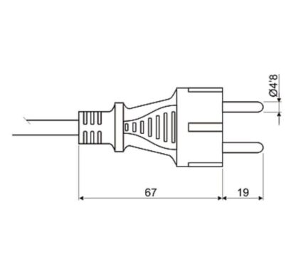 Conexión para planchas eléctricas y similares - Imagen 3