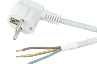 Conexión para planchas eléctricas y similares