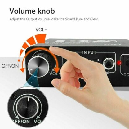 Convertidor Audio Digital IN - Analogico+Digital OUT + Auriculares - Imagen 3