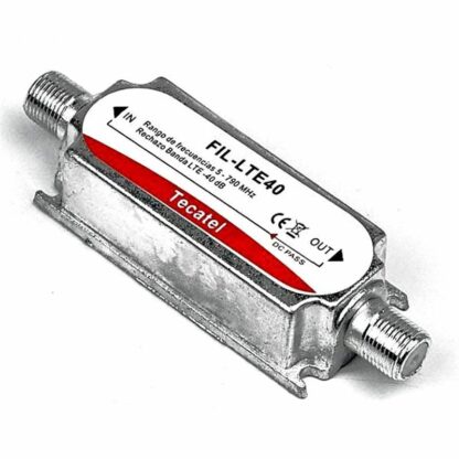 Filtro LTE (4G) conectores F, Atenuación 40dB, DC pass - Imagen 5