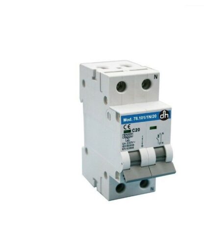 INTERRUPTOR AUTOMATICO 1P+N 25A/230VAC MAGNETOTERMICO MCB