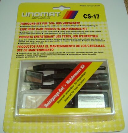 Kit de limpieza para audio Cassette