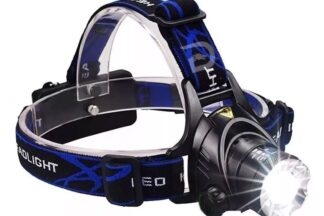 Linterna Recargable Frontal Led con Zoom