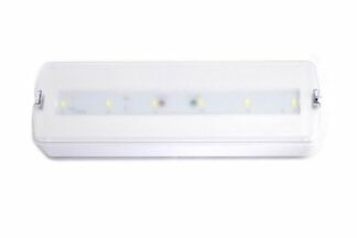 Luz de emergencia 6 LEDs. Protección IP20 (batería con 3 horas autonomía)