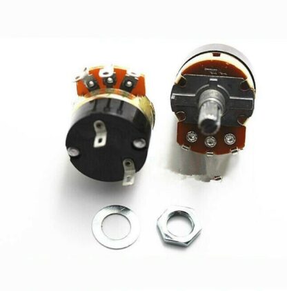 Potenciometro 470K 500K 1W LIN Ø24mm C/INT 1A/220V (2 Unidades) - Imagen 4