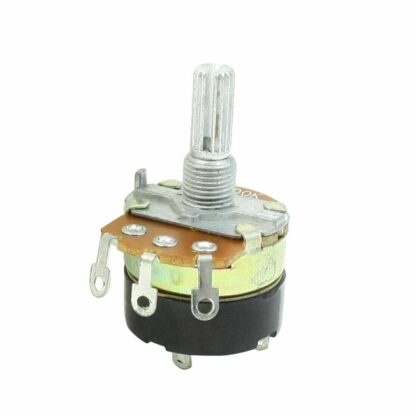 Potenciometro 470K 500K 1W LIN Ø24mm C/INT 1A/220V (2 Unidades)