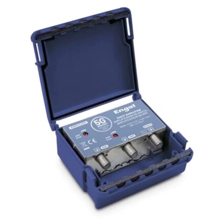 Amplificador Engel Mástil AM6112G5, 2E UHF-VHFMix 40dB LTE 5G