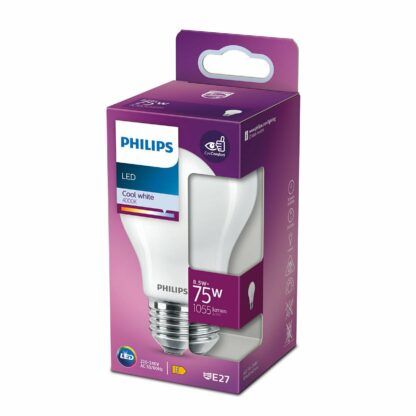 Bombilla Standard E27 LED PHILIPS, 8,5W, 360º, 840, 4000K - Imagen 4