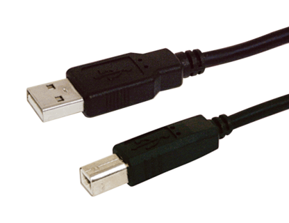 CABLE USB IMPRESORA 3m USB-A macho a USB-B macho