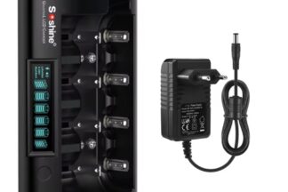 Cargador Universal LCD Profesional, Li-on Ni-Mh LiFePO4