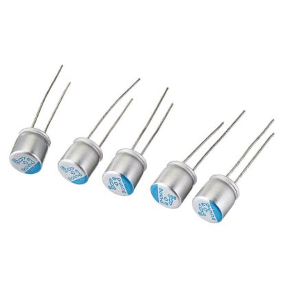 Condensador 560uF 6,3V 105º, Ø6,3x8mm Polymer Aluminium - Imagen 4