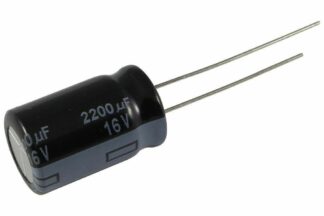 Condensador Electrolitico 2200uF/16V 105º Ø12,5x20mm Panasonic FR