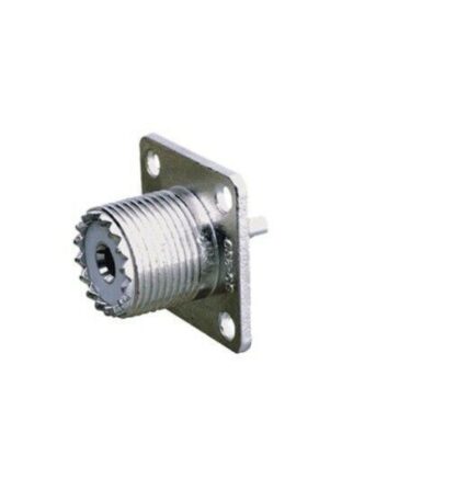 Conector UHF Hembra SO-239 chasis, fijación tornillos