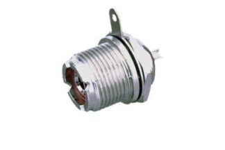 Conector UHF hembra SO-239 Chasis, fijación a rosca