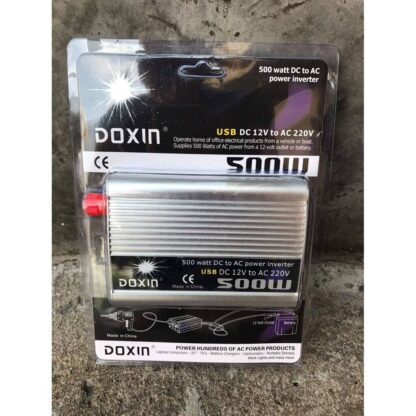 Convertidor DC-AC 12V-220V 500W + USB - Imagen 5