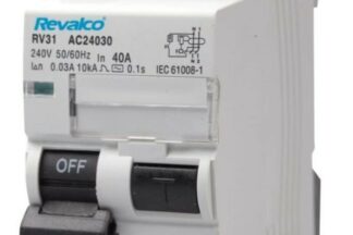 Interruptor Diferencial  RCCB 2 Polos 230V 40A 30mA REVALCO