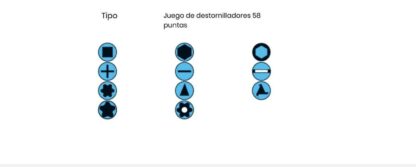 Juego destornilladores precisión Pro'sKit SD-9828 - Imagen 7