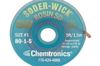 Malla Desoldar 0,8mm Ancho, 1,5m Largo 80-1-5 Chemtronics USA