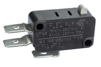 Microinterruptor 28x16x10mm 16A/250V Sin Palanca UL,ENEC