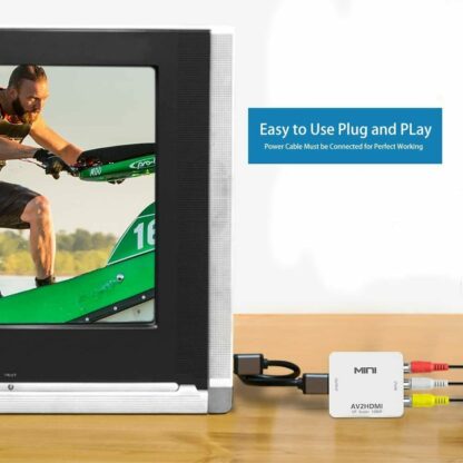 Convertidor Entrada RCA/AV, Salida HDMI Original - Imagen 7