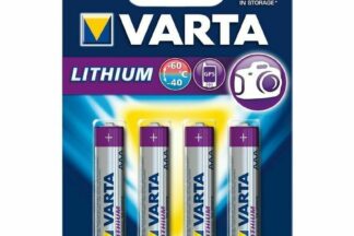 PILA AAA VARTA 6103 de LITIO 1100mAh, Exp 12-2030, BLISTER 4uds