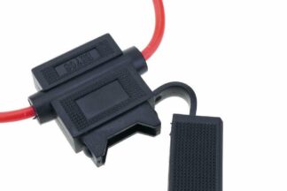 Portafusible aéreo con cable 130mm, protegido y estanco (2 Unidades)