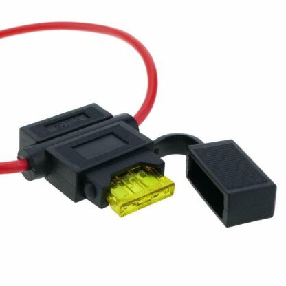 Portafusible Aéreo Cable 260mm, Protegido y Estanco, Fusibles 19mm - Imagen 5