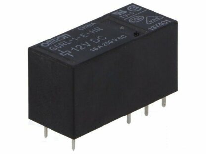 RELÉ 12VDC 16A/250V SPDT 2+6pin OMRON G5RL-1-E