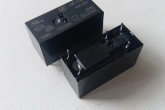 Relé 12Vdc, 12A/250V, SPDT, 2+3 Pin, Paso 3.5mm HF115F/012