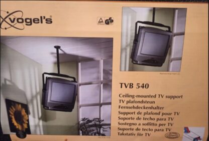 Soporte de Techo Multimedia HiFi TV etc, Vogels TVB540 Negro - Imagen 4