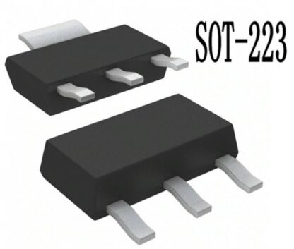 TRIAC Z7M, Z0107MN, Z0107MN0, SOT-223, 1A/600V 5mA - Imagen 3