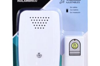 Timbre Inalámbrico Musical 16 Melodias, Receptor a Pilas, DH