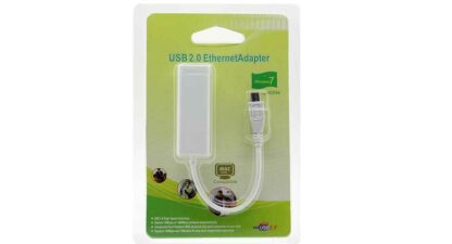 Adaptador Ethernet: conexión micro USB Macho a RJ45 Hembra - Imagen 3