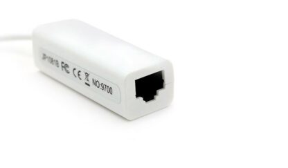 Adaptador Ethernet: conexión micro USB Macho a RJ45 Hembra - Imagen 4
