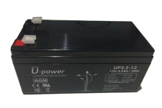 Batería de plomo 12V 3,3Ah, 134x60x67mm