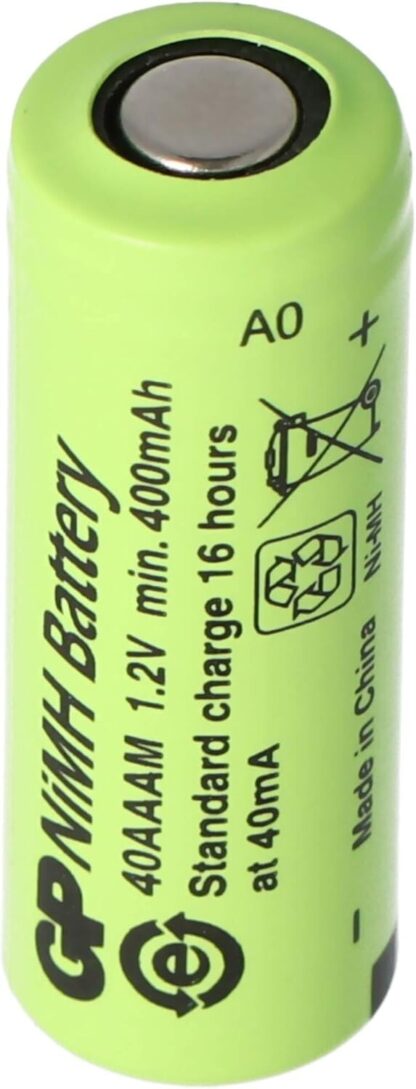 Bateria 1,2V 400mAh NiMh Ø10,2x29,3mm 2/3AAA GP - Imagen 7