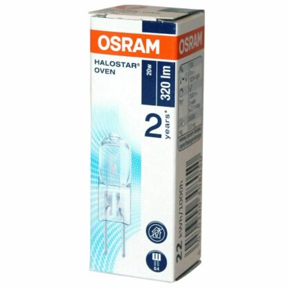Osram 64428 Halostar Oven G4 Hornos 300ºC 12V 20W - Imagen 3