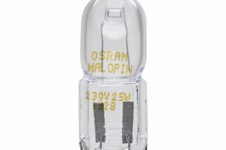 Bombilla G9 halógena lámpara Hornos 300ºC 230V 25W de OSRAM