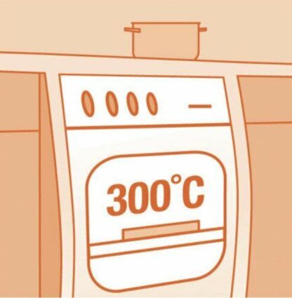 Bombilla G9 halógena lámpara Hornos 300ºC 230V 25W de OSRAM - Imagen 6