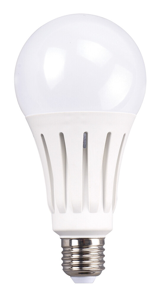 Bombilla LED aluminio, E-27, 16W (Luz blanca)