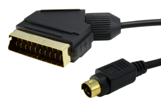 Cable Euroconector - Mini DIN 4p S-VHS Luminancia y Crominancia