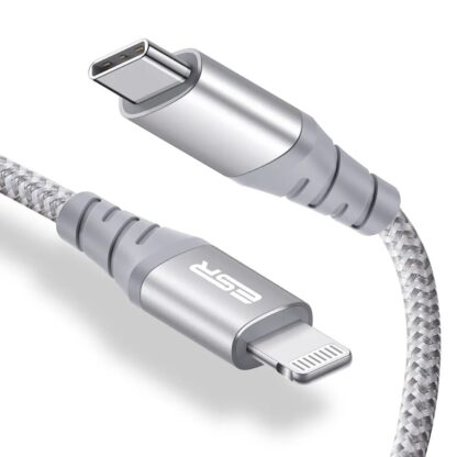Cable de Carga MFi 1m USB-C a Lightning PD 1 Metro ESR Original