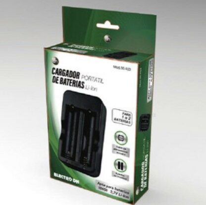 Cargador baterías de Litio 2x 18650 'Rápido' - Imagen 4