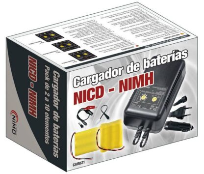 Cargador y descargador de baterías Ni-CD/NI-MH