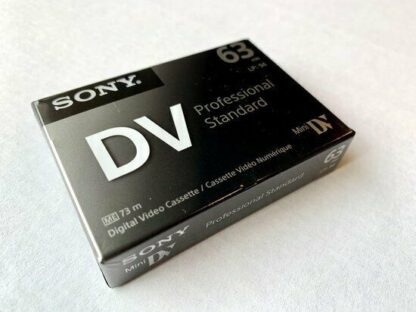 Cinta Videocamara MiniDV DVC 63min SONY DVM63PS - Imagen 3