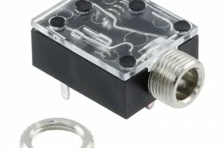 Conector Jack 3.5mm hembra estéreo chasis y PCB