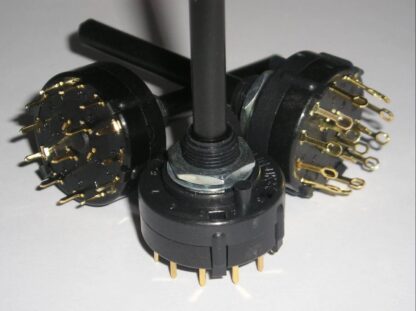 Conmutador Rotativo 3 Circuitos 4 Posiciones, CK1031 LORLIN - Imagen 3