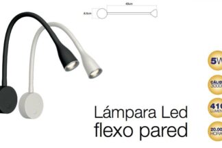 Lámpara LED flexo de pared