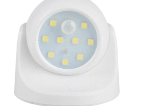 Luz Led con Sensor (PIR) de Movimiento, Pilas 3xAAA
