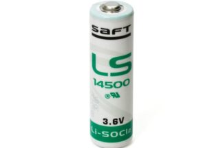 Pila litio cilíndrica Saft LS14500 de 2600mAh, 3,6V (LR06/AA)